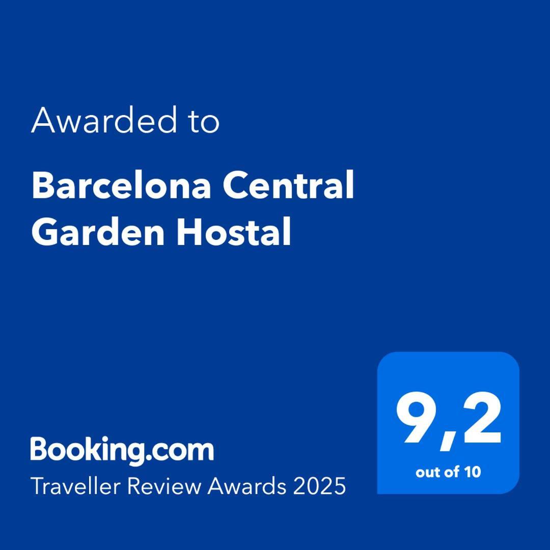 Barcelona Central Garden Hostal ภายนอก รูปภาพ